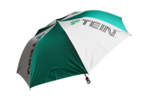 Tein Umbrella - Fold Up 7 Tein Folding Umbrella, Tein fold-up umbrella in green and white