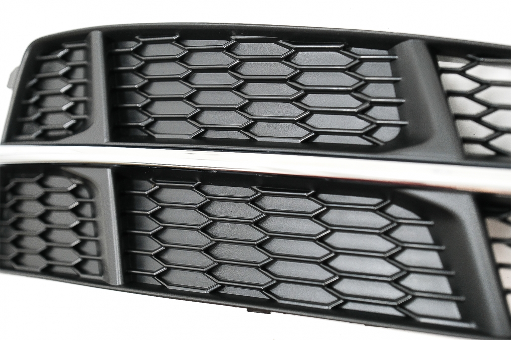Audi A6 C7 Fog Grilles – S6 Style (2014-2018) 2 Audi A6 C7 Fog Grilles – S6 Style (2014-2018) - Image 2