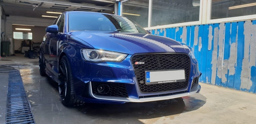 Audi A3 Saloon Front Bumper - Rs3 Style (8V 2013-2016) 4 Audi A3 Saloon Front Bumper - Rs3 Style (8V 2013-2016) - Image 4