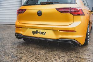 Maxton Design VW Golf 8 Rear Diffuser - Gloss (Mk8  SE 2019-2024)