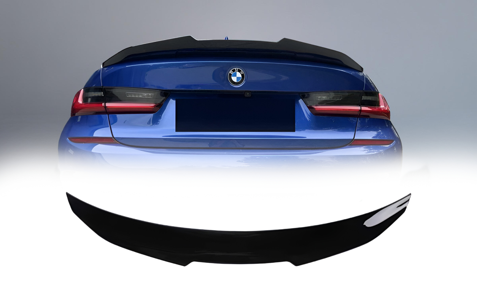 BMW 3 Series G20 Boot Spoiler - Gloss Black Ducktail Style (2019-2026) 1 BMW 3 Series G20 Boot Spoiler - Gloss Black Ducktail Style (2019-2026)