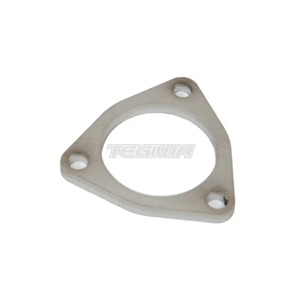 TEGIWA - 2.5" 3 Bolt Stainless Steel Triangle Exhaust Flange 1 TEGIWA - 2.5" 3 Bolt Stainless Steel Triangle Exhaust Flange