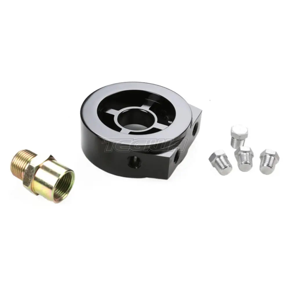 TEGIWA - 4 Port Oil Sandwich Plate Adaptor Honda 1/8 NPT 1 TEGIWA - 4 Port Oil Sandwich Plate Adaptor Honda 1/8 NPT