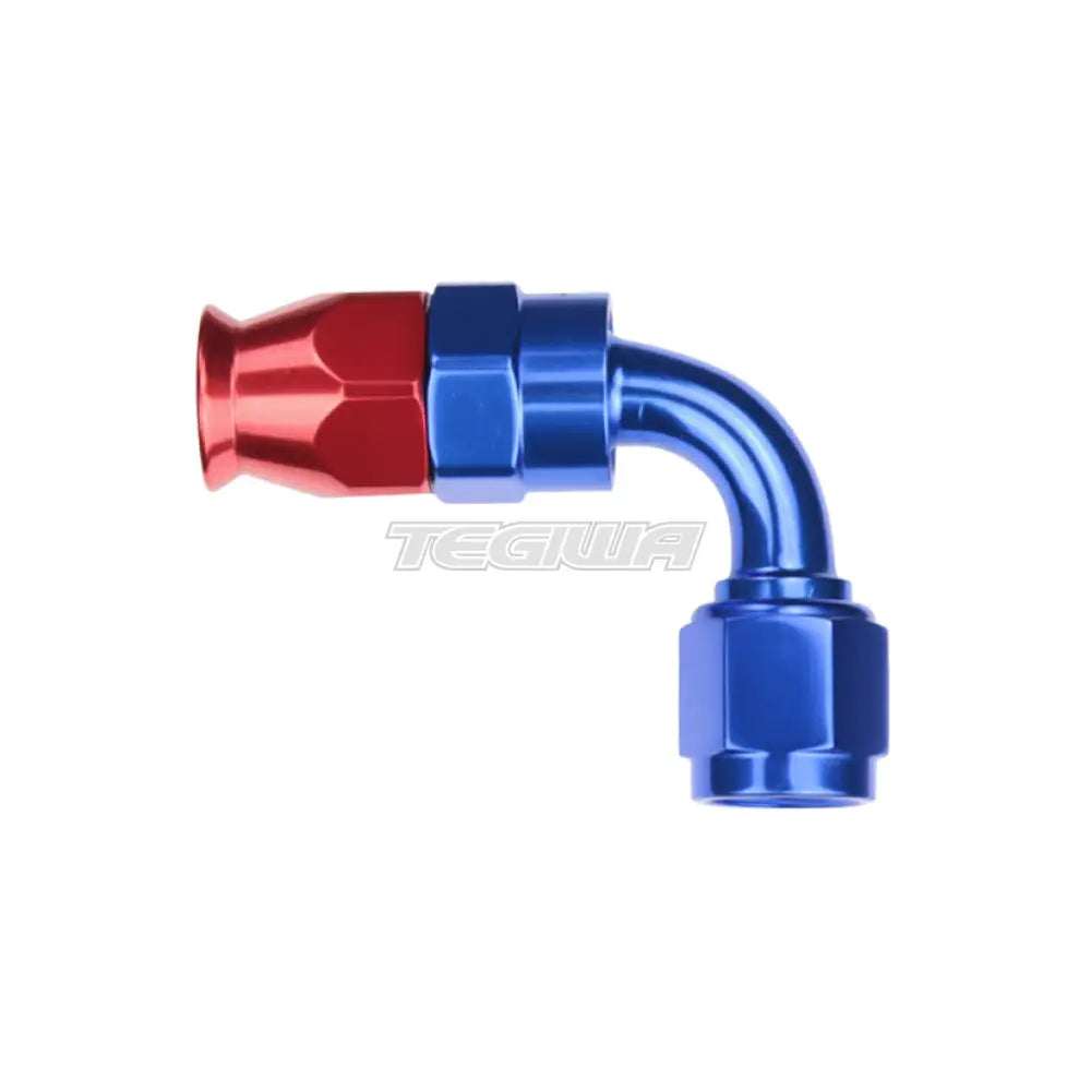 TEGIWA - Hose Fitting End AN JIC -10 AN10 90 Degree Swivel Teflon PTFE 1 Hose Fitting