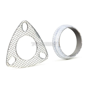 TEGIWA - Mugen Twin Loop Exhaust Gasket 2 Piece Set Honda Civic Type R EP3 EK9 Integra DC2 DC5 5 tegiwa mugen twin loop exhaust gasket 2 piece set honda civic type r ep3 ek9 integra dc2 dc5 gaskets flanges clamps 408