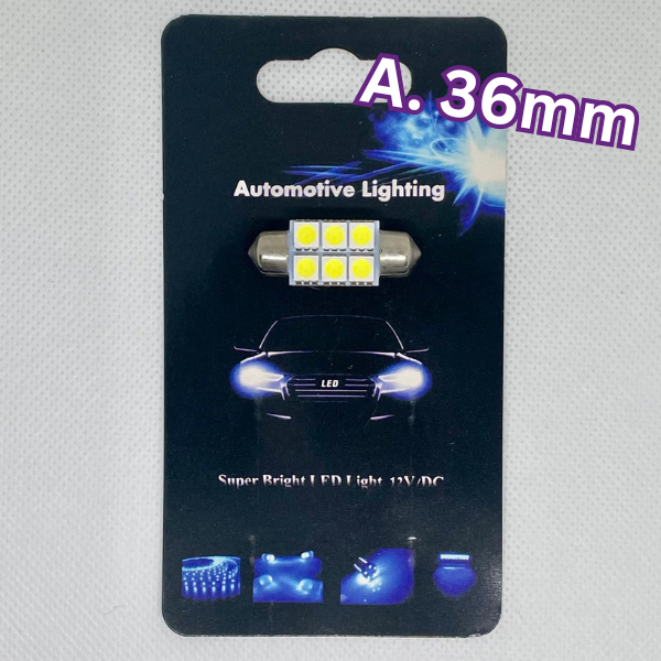 LED Festoon Bulbs - White 8 LED Festoon Bulbs - White - Image 8