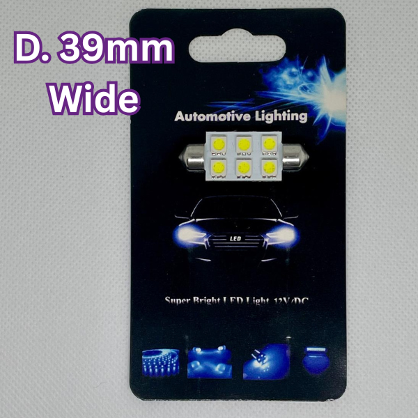 LED Festoon Bulbs - White 5 LED Festoon Bulbs - White - Image 5