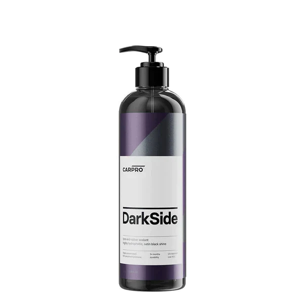 CARPRO Detailing Products - New! 4 CarPro DarkSide Tyre & Rubber Sealant 500ml – satin black finish Ireland