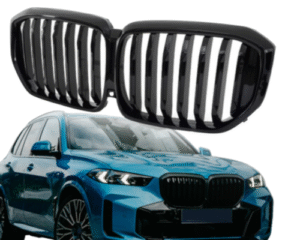 BMW X5 G05 LCI Gloss Black Grilles - Single Fin (2023+)