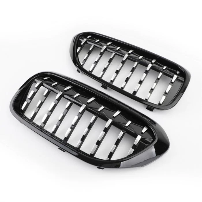 BMW 5 Series G30 Kidney Grilles - Diamond Style Gloss Black / Chrome (2017-2020) 3 BMW 5 Series G30 Kidney Grilles - Diamond Style Gloss Black / Chrome (2017-2020) - Image 3