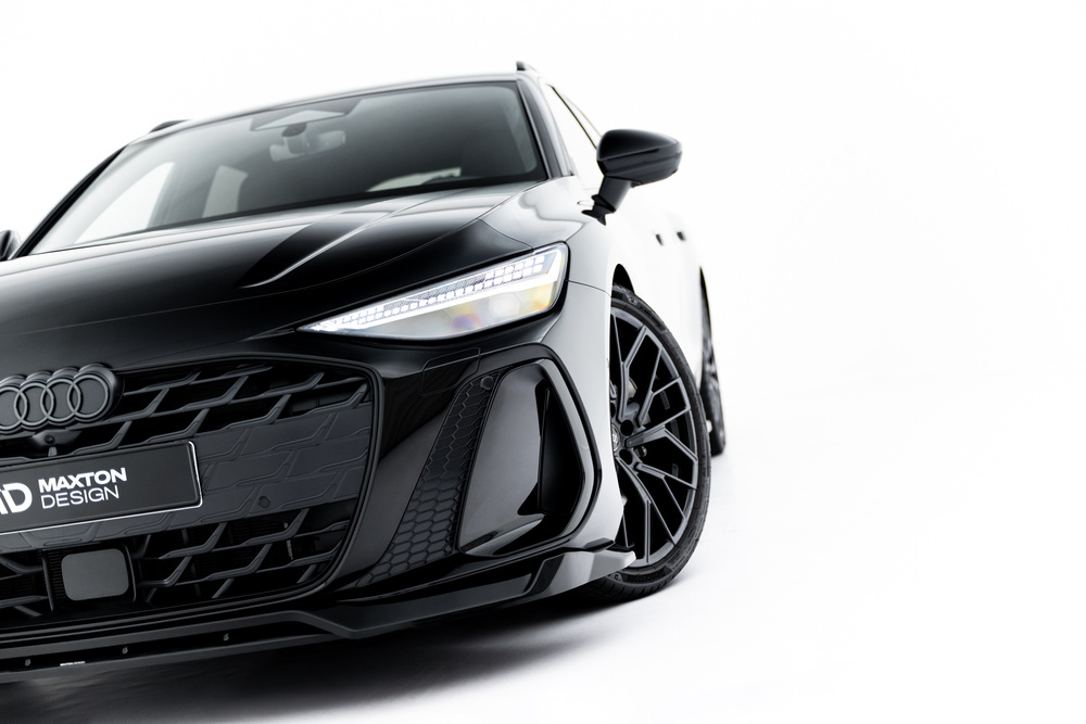 Maxton Design Audi A6 Front Lip v1 - Gloss (C9 S-Line 2025+) 2 Maxton Design Audi A6 Front Lip v1 - Gloss (C9 S-Line 2025+) - Image 2
