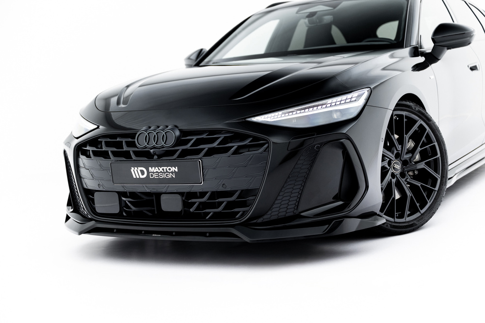 Maxton Design Audi A6 Front Lip v1 - Gloss (C9 S-Line 2025+) 1 Maxton Design Audi A6 Front Lip v1 - Gloss (C9 S-Line 2025+)