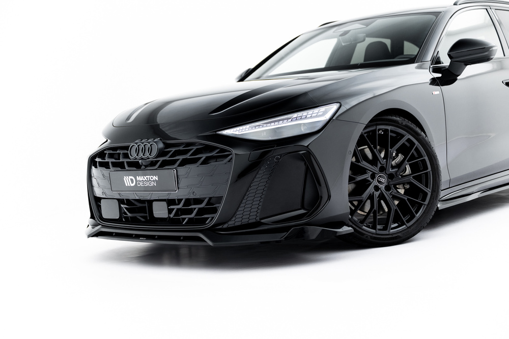 Maxton Design Audi A6 Front Lip v1 - Gloss (C9 S-Line 2025+) 4 Maxton Design Audi A6 Front Lip v1 - Gloss (C9 S-Line 2025+) - Image 4