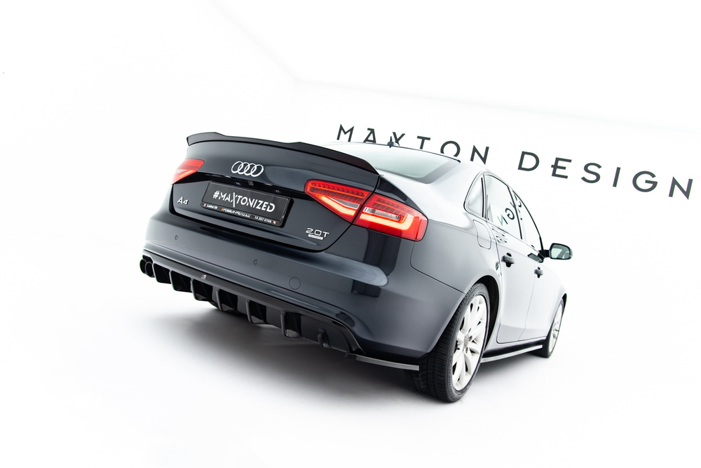 Maxton Design Audi A4 B8.5 Spats - Gloss - Gloss (SE 2011-2015) 1 Maxton Design Audi A4 B8.5 Spats - Gloss - Gloss (SE 2011-2015)