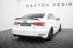 Maxton Design Audi A3 Saloon Rear Spats - Gloss (8V SE 2016-2019)