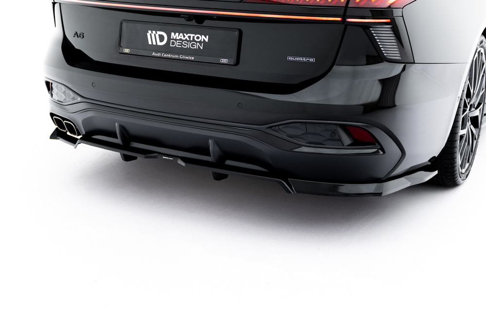 Maxton Design Audi A6 Rear Lip v1 - Gloss (C9 S-Line 2025+) 2 Maxton Design Audi A6 Rear Lip v1 - Gloss (C9 S-Line 2025+) - Image 2