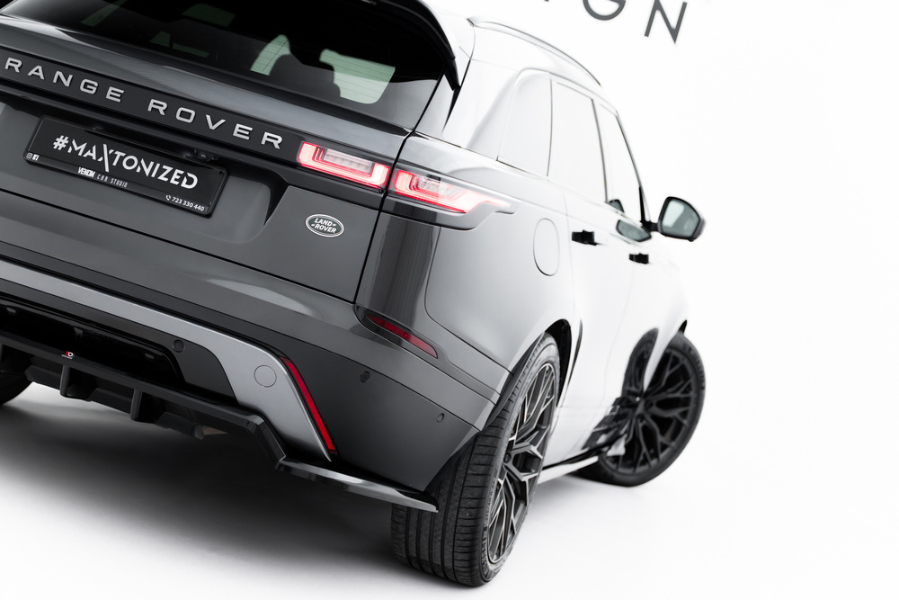Maxton Land Rover Velar R-Dynamic Rear Lip v2 - Gloss (2017-2023) 2 Maxton Land Rover Velar R-Dynamic Rear Lip v2 - Gloss (2017-2023) - Image 2