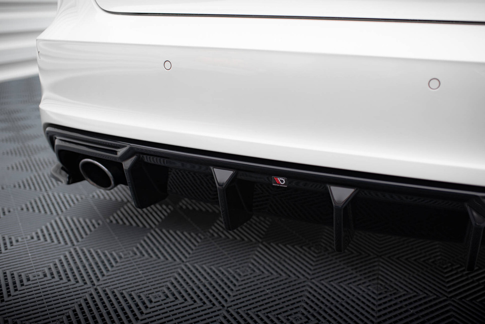 Maxton Design Audi A3 Diffuser - Single Left Gloss (Hatchback S-Line 2013-2016) 3 Maxton Design Audi A3 Diffuser - Single Left Gloss (Hatchback S-Line 2013-2016) - Image 3