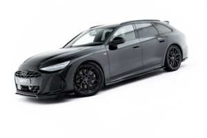 Maxton Design Audi A6 Side Skirt Extensions v1 - GLOSS BLACK (C9 S-Line 2025+)