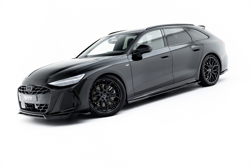 Maxton Design Audi A6 Side Skirt Extensions v1 - GLOSS BLACK (C9 S-Line 2025+) 1 Maxton Design Audi A6 Side Skirt Extensions v1 - GLOSS BLACK (C9 S-Line 2025+)