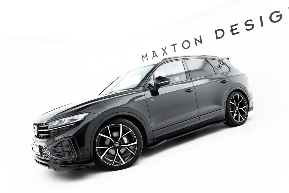 Maxton Design VW Touareg R-Line Side Skirt Extension - Gloss (Mk3.5 2023+) 4 Maxton Design VW Touareg R-Line Side Skirt Extension - Gloss (Mk3.5 2023+) - Image 4