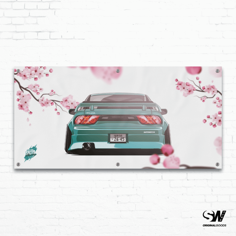 How To Transform Your Garage To A Showroom! 7 Garage wall banner featuring Saitoworks workshop design