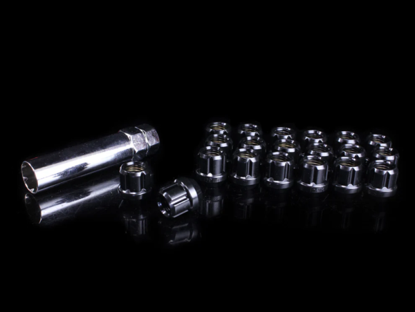 Tuning Machine Nuts Muteki Super Steel Tuner Wheel Nuts - Open End M12x1.25 Black | MCG ...