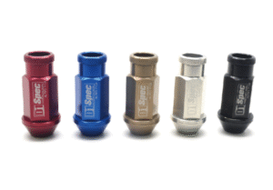 D1 Racing Spec Extended Aluminum Coloured Wheel Nuts M12x1.25MM - 50mm Length 5 D1 Racing Spec Exteneded Aluminum Coloured Wheel Nuts M12x1.25MM - 52mm Length