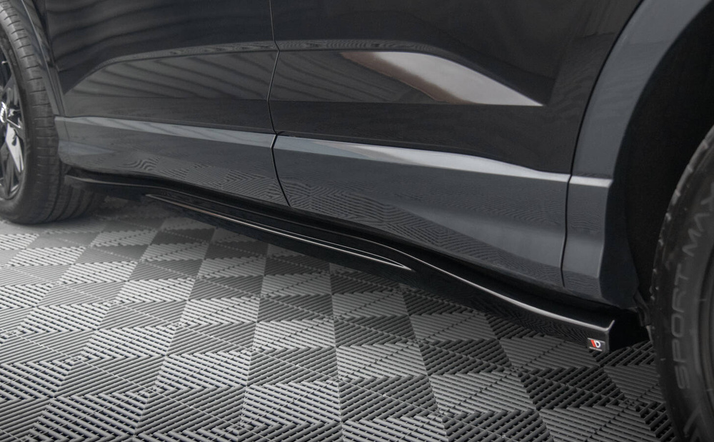 Maxton Design Audi Q3 Side Skirt Extensions - Gloss (F3 Sportback 2018-2025) 3 Maxton Design Audi Q3 Side Skirt Extensions - Gloss (F3 Sportback 2018-2025) - Image 3
