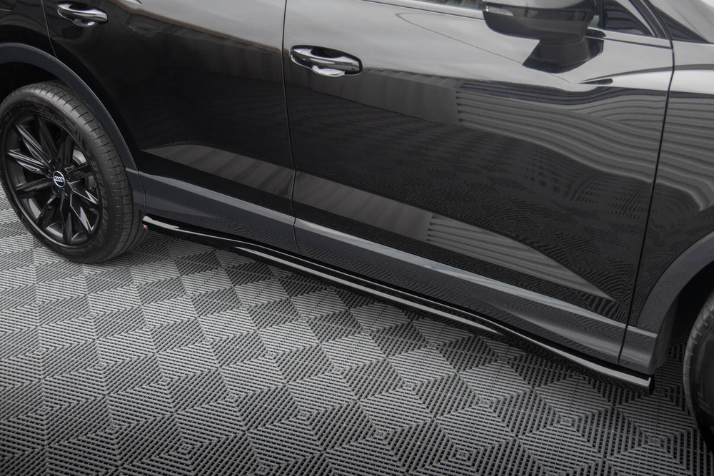Maxton Design Audi Q3 Side Skirt Extensions - Gloss (F3 Sportback 2018-2025) 5 Maxton Design Audi Q3 Side Skirt Extensions - Gloss (F3 Sportback 2018-2025) - Image 5