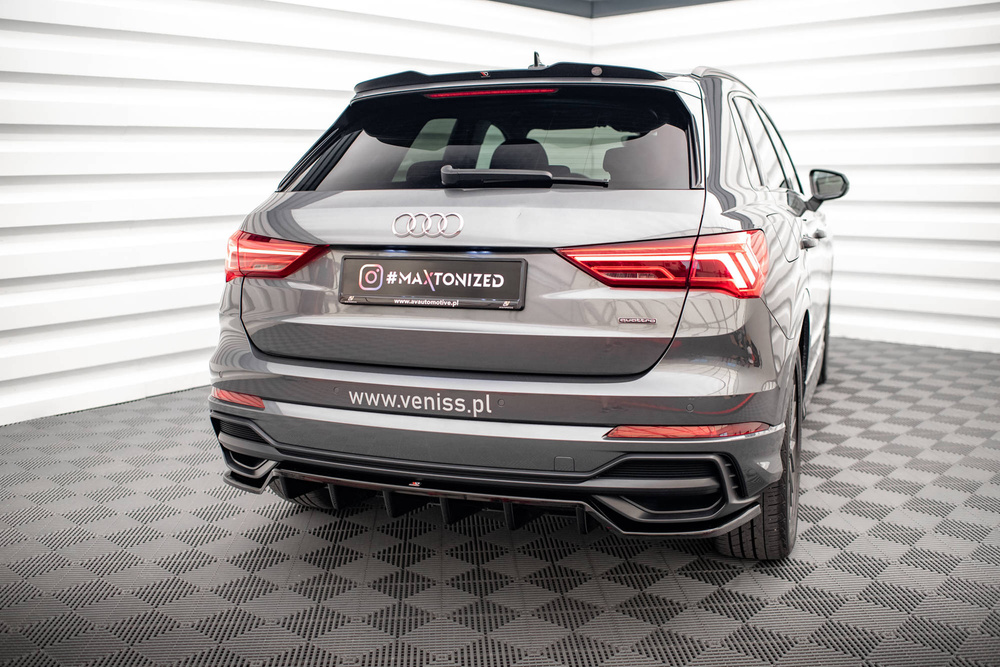 Maxton Design Audi Q3 S-Line Spoiler - Gloss (F3 2018-2025) 1 Maxton Design Audi Q3 S-Line Spoiler - Gloss (F3 2018-2025)