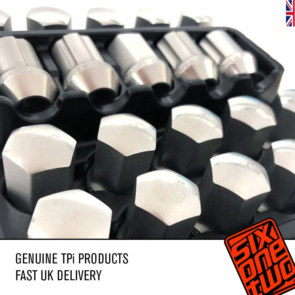 TPi 12x1.25 35mm Tapered Aluminium Silver XR Steel Wheel Nuts / Lock Nuts 3 TPi 12x1.25 35mm Tapered Aluminium Silver XR Steel Wheel Nuts / Lock Nuts - Image 3