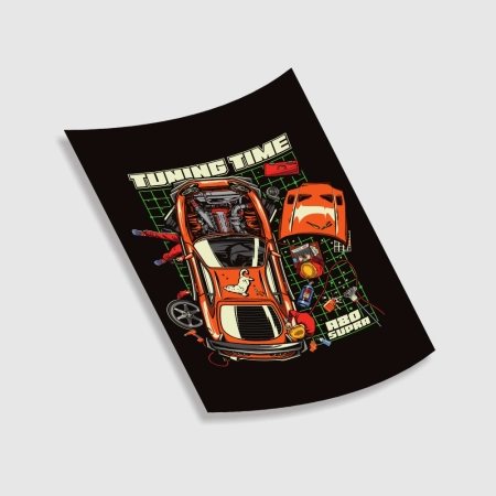 Revoke Tuning Time Supra MK4 Poster 4 Revoke Tuning Time Supra MK4 Poster - Image 4