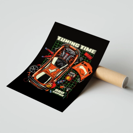 Revoke Tuning Time Supra MK4 Poster 3 Revoke Tuning Time Supra MK4 Poster - Image 3
