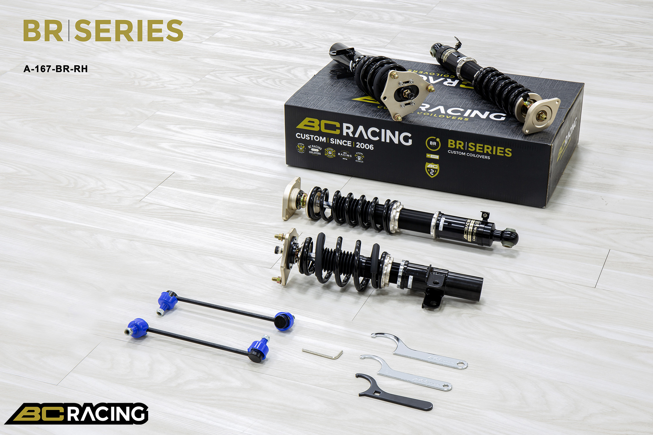 BC Racing - Honda Civic TYPE-R Coilover FWD FL5 (Rear Integrated) (23+) 6/5kg.mm 1 BC Racing - Honda Civic TYPE-R Coilover FWD FL5 (Rear Integrated) (23+) 6/5kg.mm