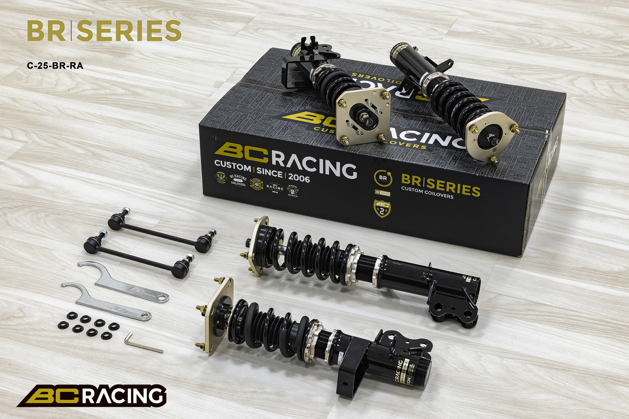 BC Racing - Toyota MR2 Coilover Aw11 (84-89) 1 BC Racing - Toyota MR2 Coilover Aw11 (84-89)