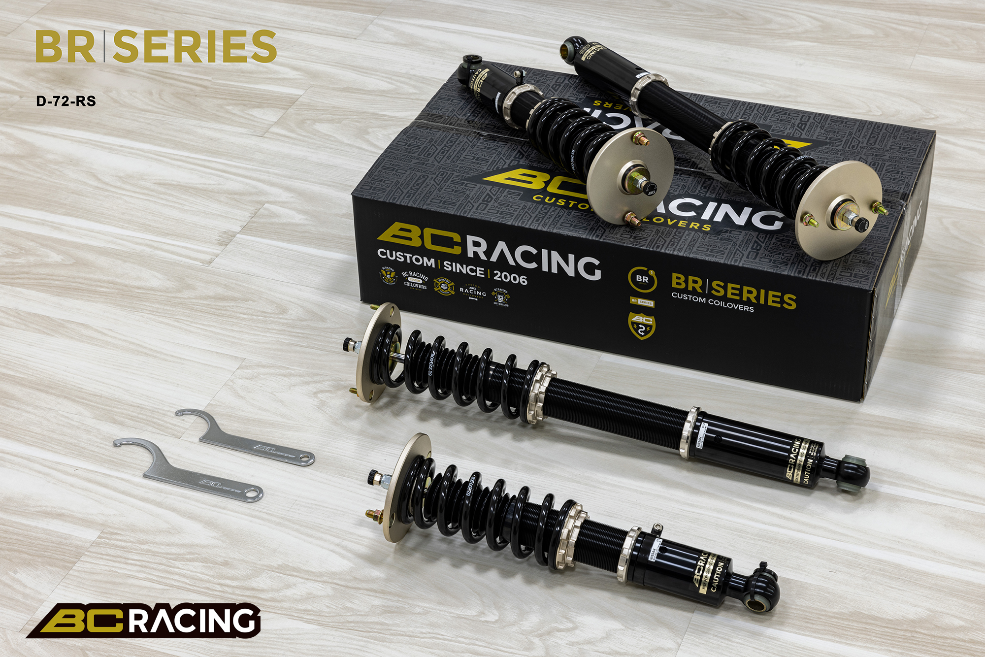 BC Racing - Nissan Skyline R34 Coilover GTS Er34 (Rear Eye) (98-01) 1 BC Racing - Nissan Skyline R34 Coilover GTS Er34 (Rear Eye) (98-01)