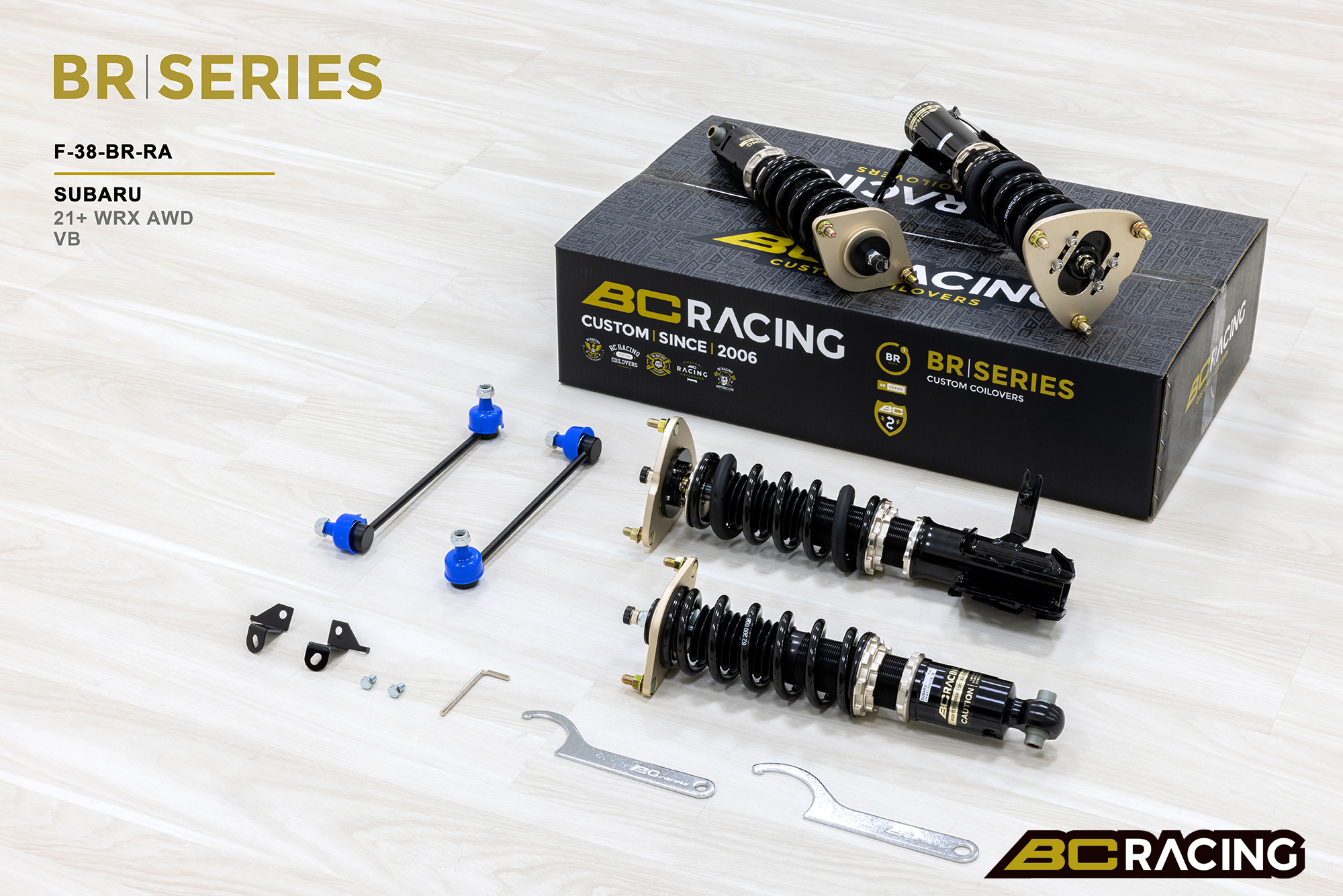 BC Racing - Subaru WRX AWD Coilover VB (21+) 6.5/5kg.mm 1 BC Racing - Subaru WRX AWD Coilover VB (21+) 6.5/5kg.mm