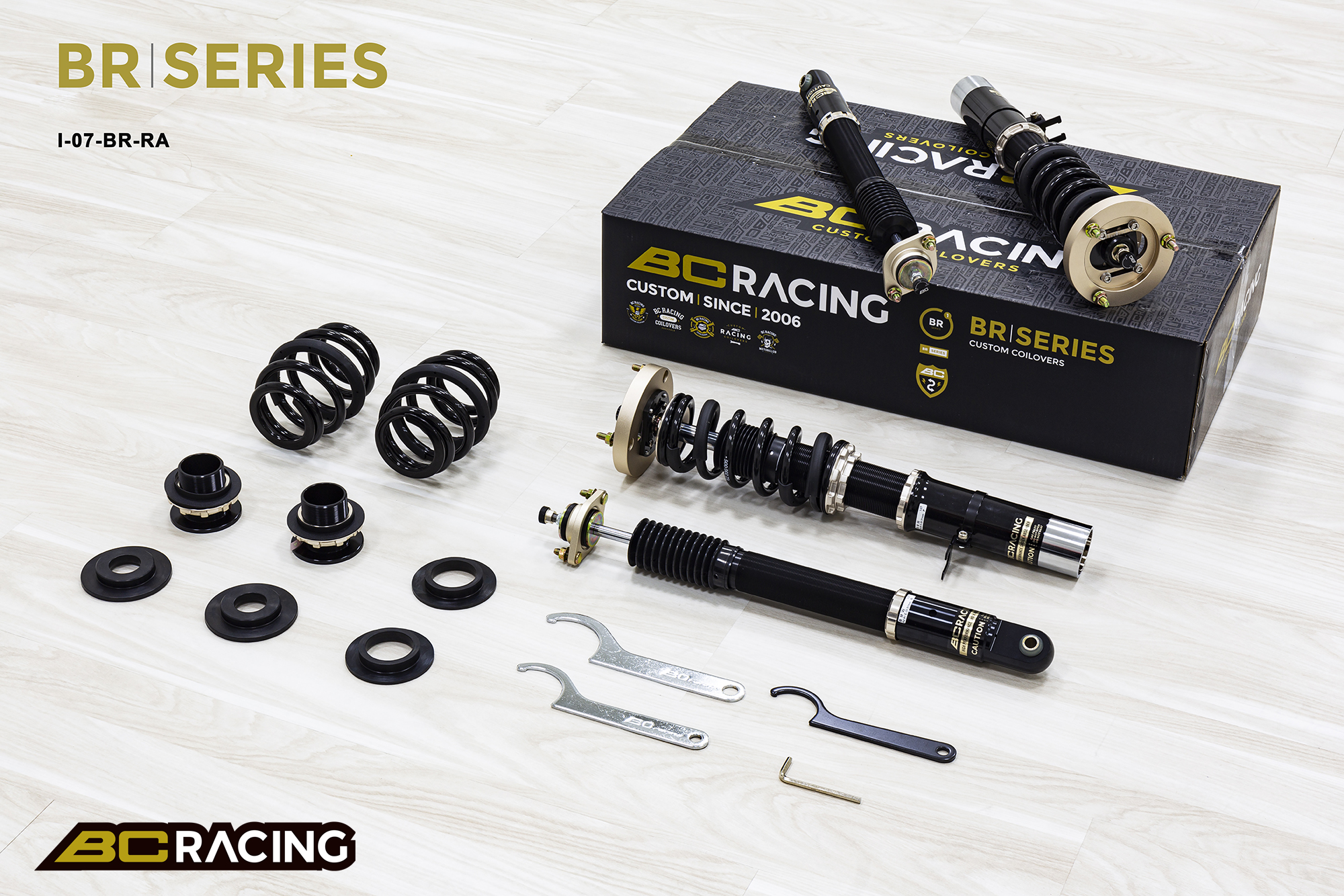 BC Racing - BMW 3 Series Coilover Sedan E30 (51MM STRUT) (WELD IN) (82-91) 1 BC Racing - BMW 3 Series Coilover Sedan E30 (51MM STRUT) (WELD IN) (82-91)