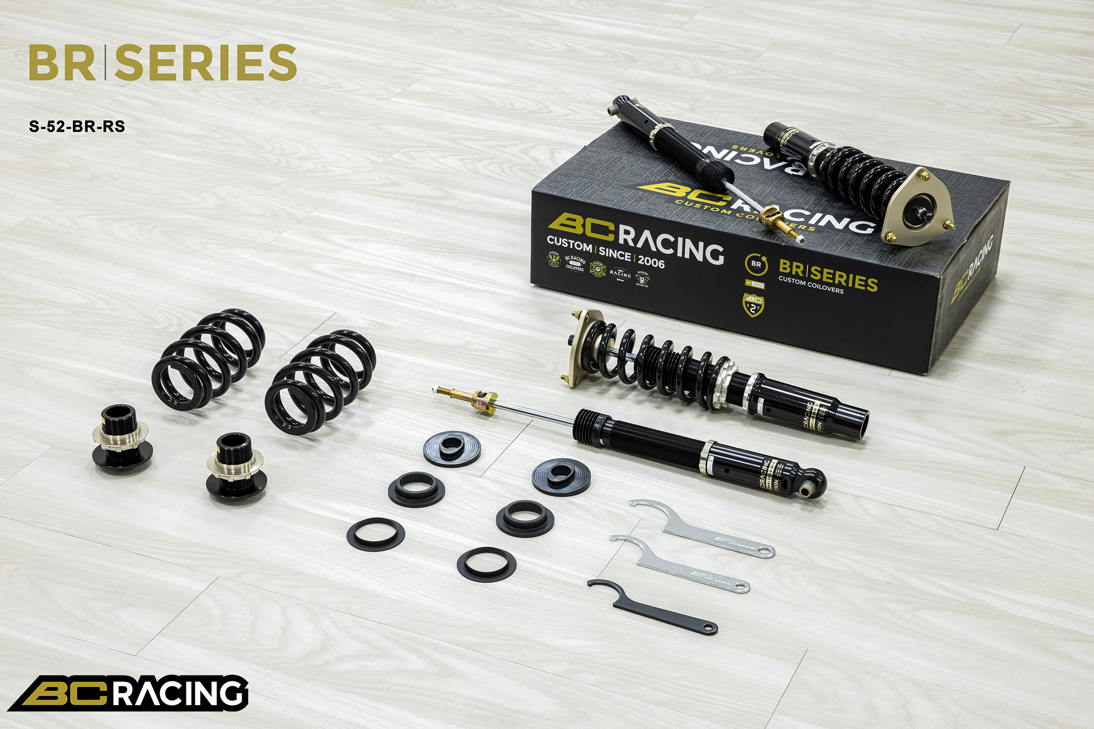 BC Racing - Audi A6 Avant Coilover FWD C8 (STRUT 48.5MM) (2018+) 10/10kg.mm 1 BC Racing - Audi A6 Avant Coilover FWD C8 (STRUT 48.5MM) (2018+) 10/10kg.mm