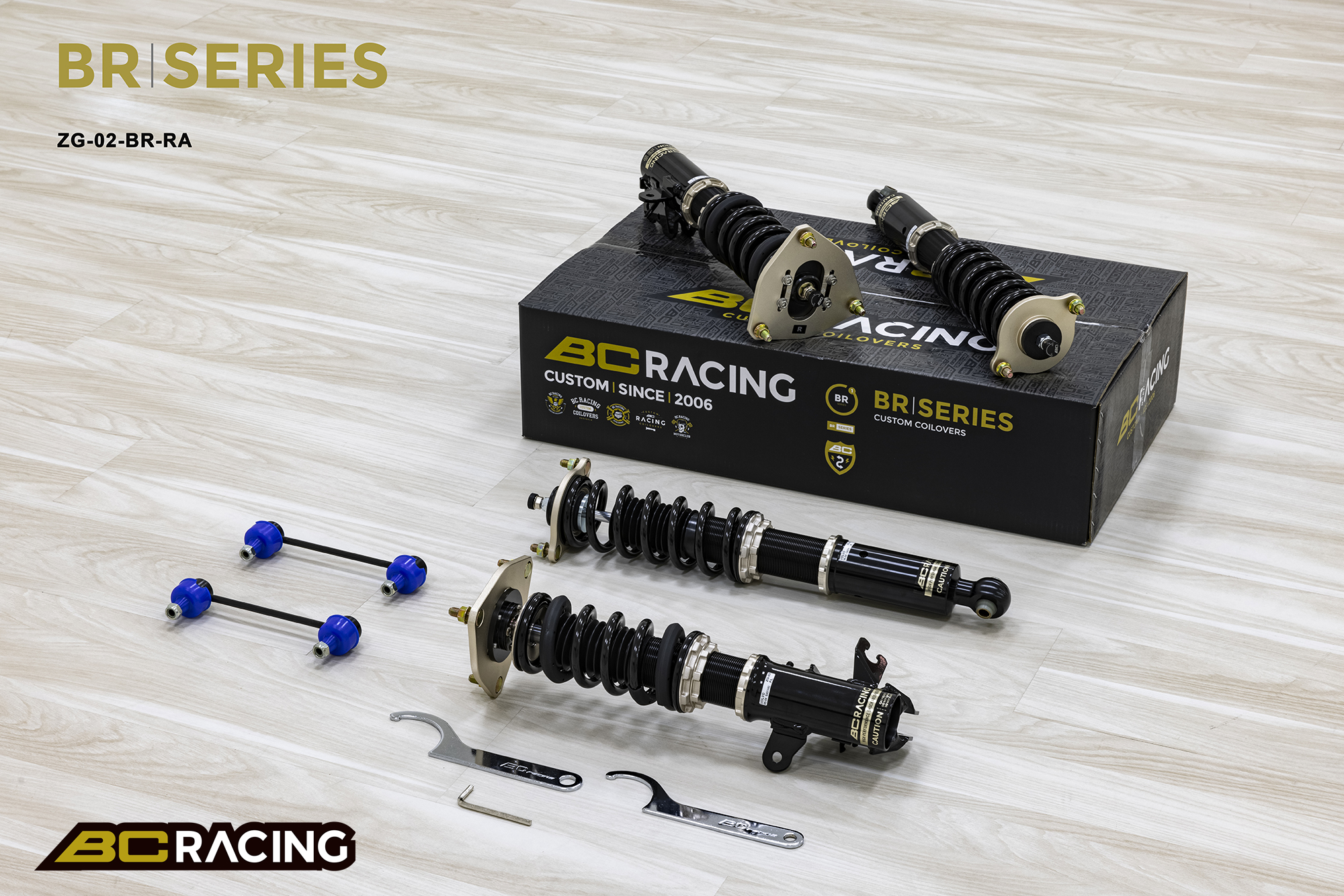 BC Racing - Volvo S40/V40 Coilover (95-04) 7/5kg.mm 1 BC Racing - Volvo S40/V40 Coilover (95-04) 7/5kg.mm