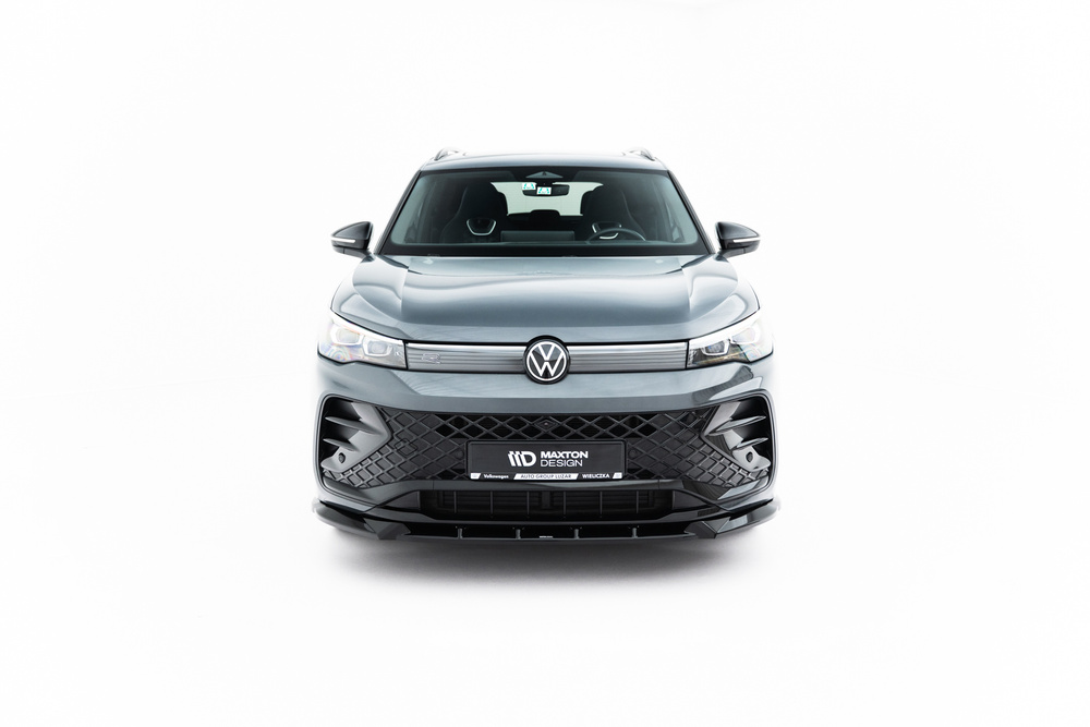 Maxton Design VW Tiguan Front Lip V1 - Gloss (MK3 R-Line 2024+) 4 Maxton Design VW Tiguan Front Lip V1 - Gloss (MK3 R-Line 2024+) - Image 4