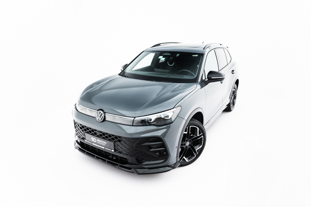 Maxton Design VW Tiguan Front Lip V1 - Gloss (MK3 R-Line 2024+) 2 Maxton Design VW Tiguan Front Lip V1 - Gloss (MK3 R-Line 2024+) - Image 2