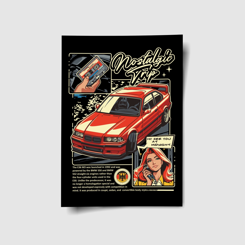Revoke E36 Nostalgic Trip Poster 1 Revoke E36 Nostalgic Trip Poster