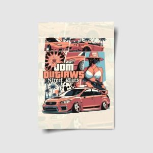 Revoke JDM Outlaws GTA Style Poster