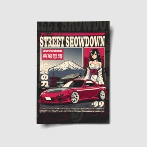 Revoke Street Showdown RX-7 Poster