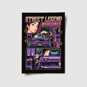 Revoke Street Legend S13 Poster
