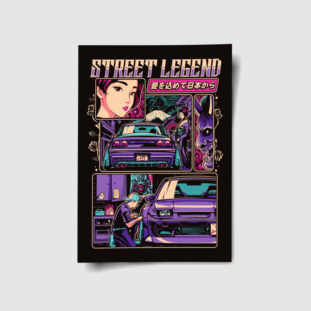 Revoke Street Legend S13 Poster 1 Revoke Street Legend S13 Poster