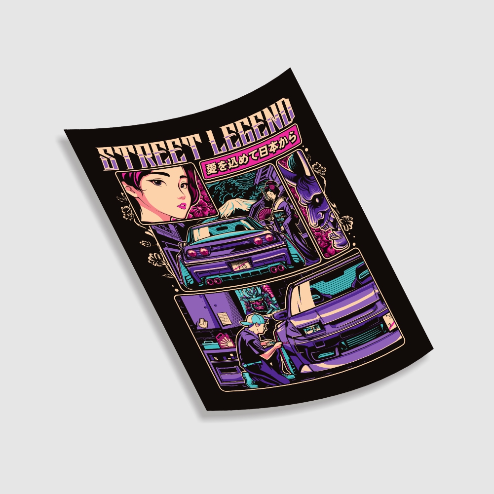 Revoke Street Legend S13 Poster 2 Revoke Street Legend S13 Poster - Image 2