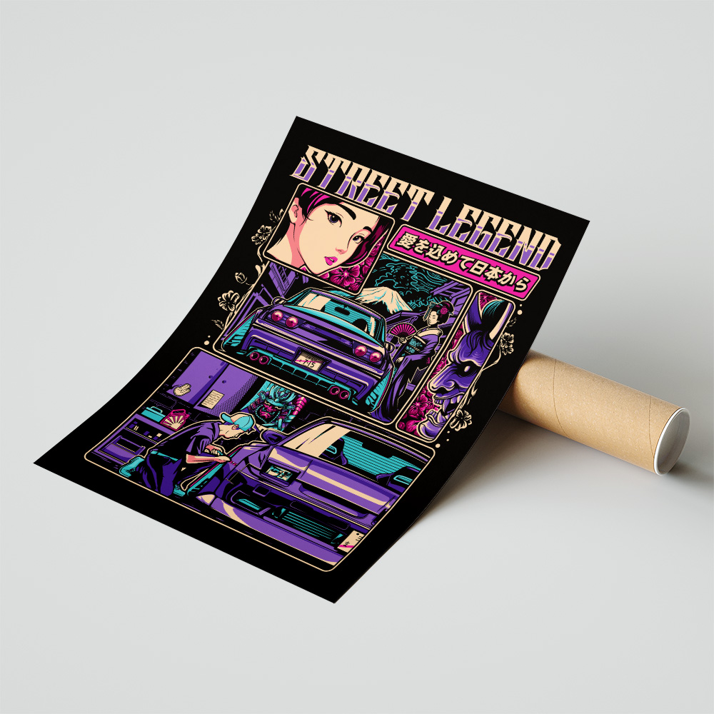 Revoke Street Legend S13 Poster 3 Revoke Street Legend S13 Poster - Image 3